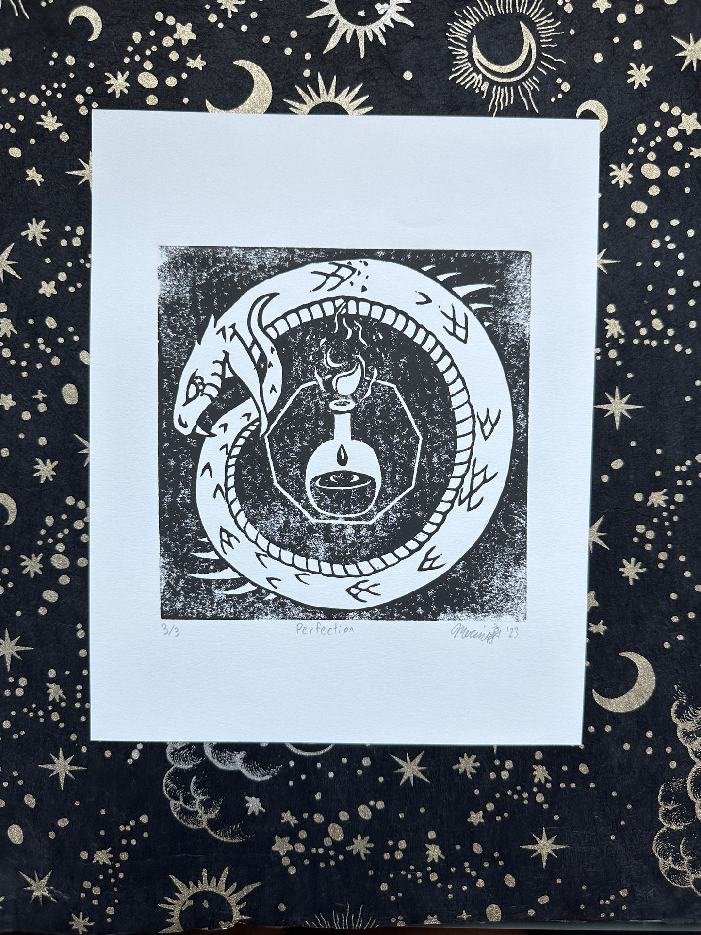 "Perfection" Tier 2 Black Acrylic