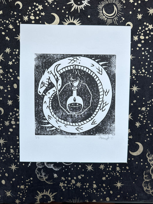 "Perfection" Tier 2 Black Acrylic