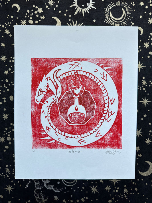 "Perfection" Tier 2 Red Acrylic