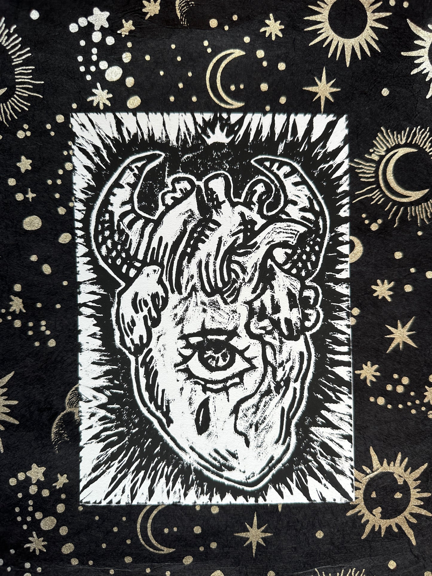 "Heart of a Monster" Tier 2 Black Oil-based ink